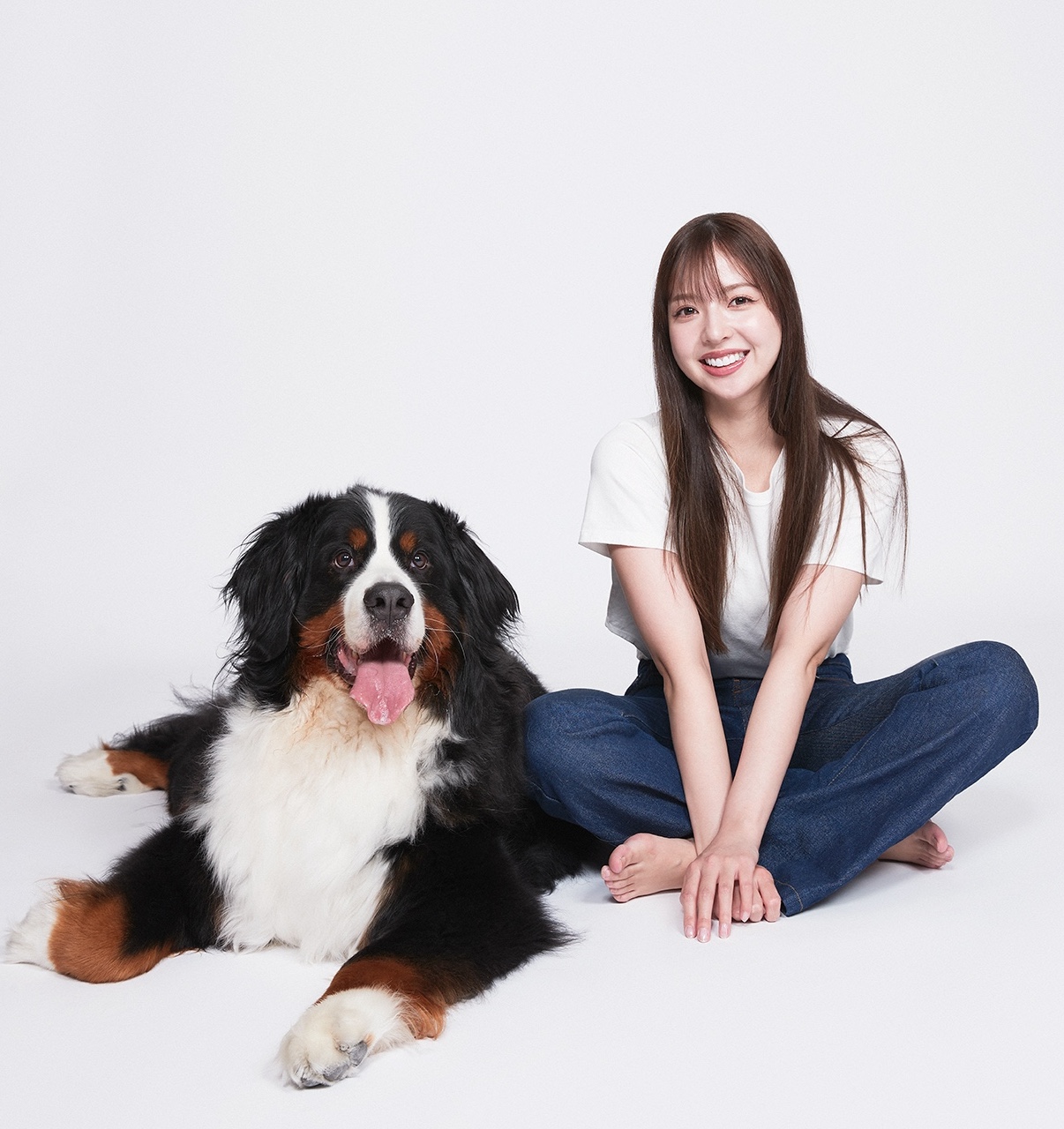 和田まあやと愛犬シュガーの写真